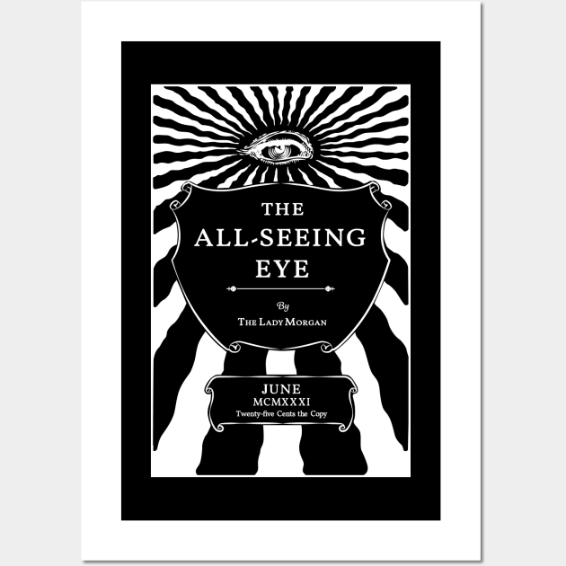 The All-Seeing Eye Wall Art by LadyMorgan